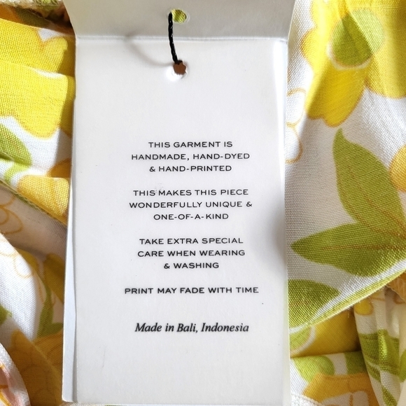 Faithfull The Brand Jean Marie Jolene Floral Print Midi Dress NWT Sizes 2/4/8 - Picture 17 of 17